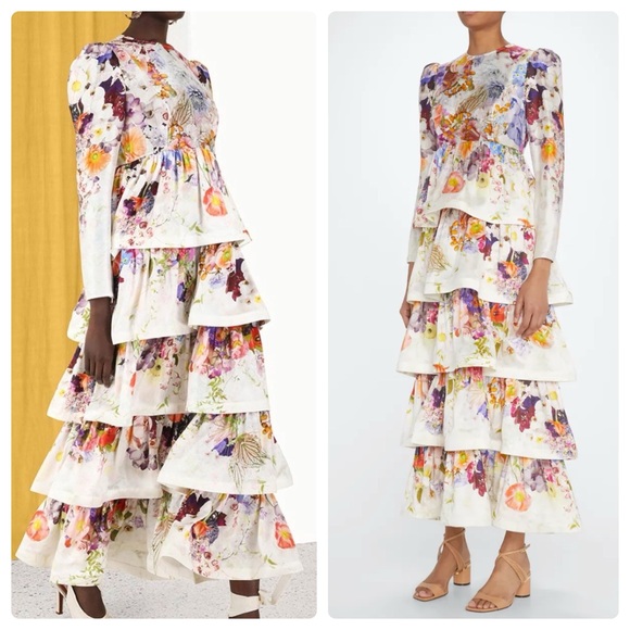 ZIMMERMANN Prima Tiered Dress - Picture 8 of 16